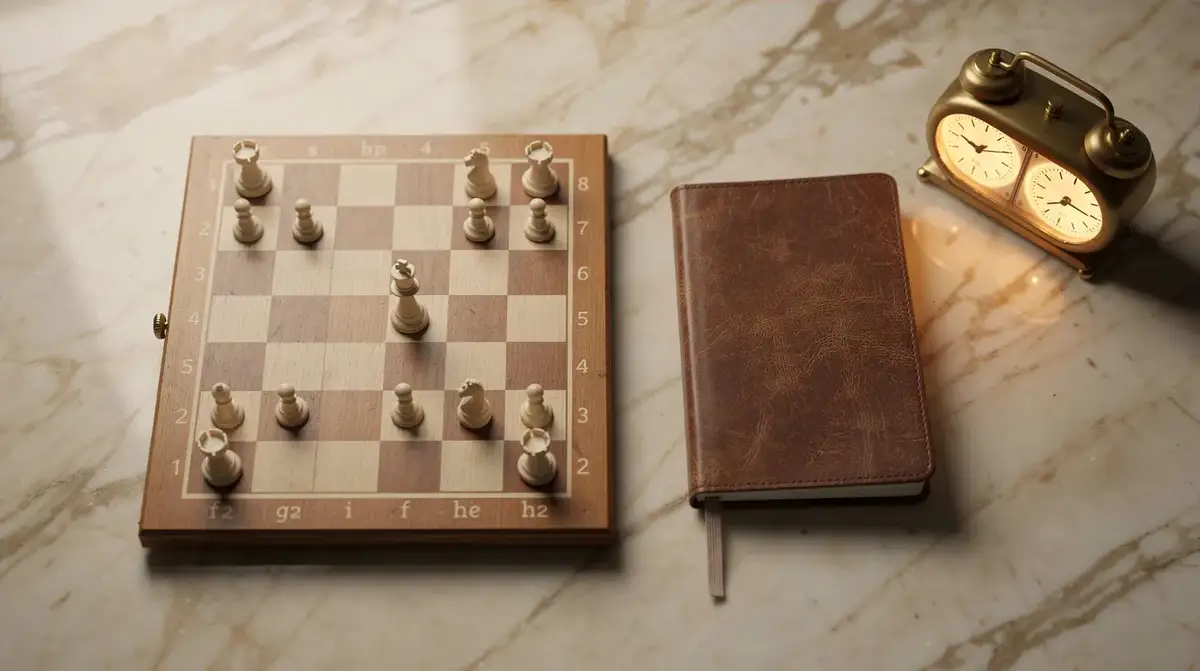 Chess board showing defensive techniques against common king attack patterns including piece coordination and escape squares