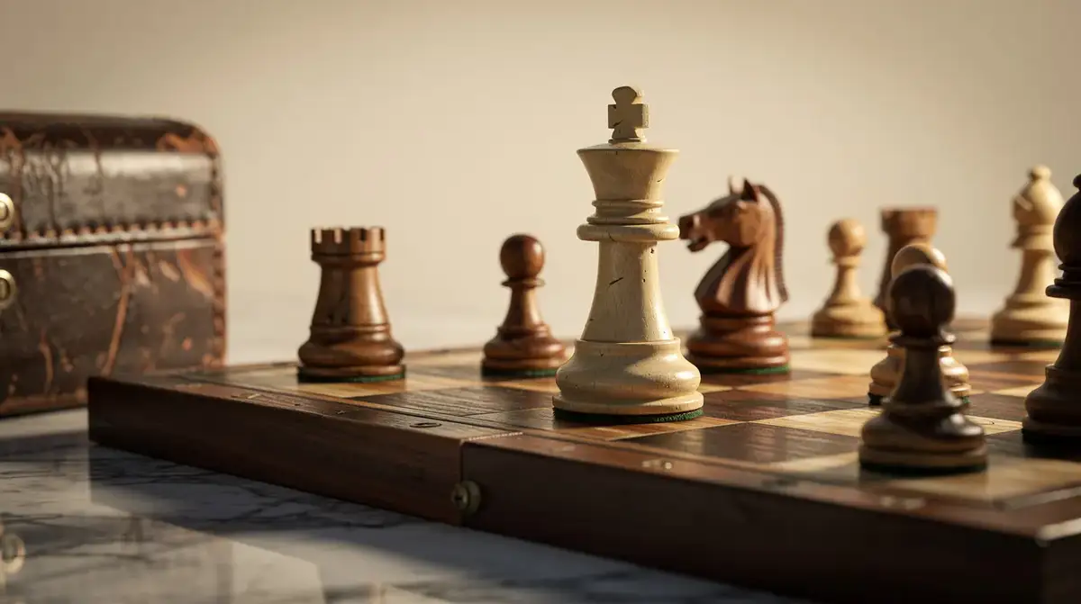 Bishop versus knight endgame comparison showing open and closed pawn structures