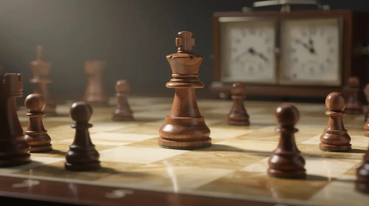 Chess position illustrating doubled rooks on open file targeting weak pawns