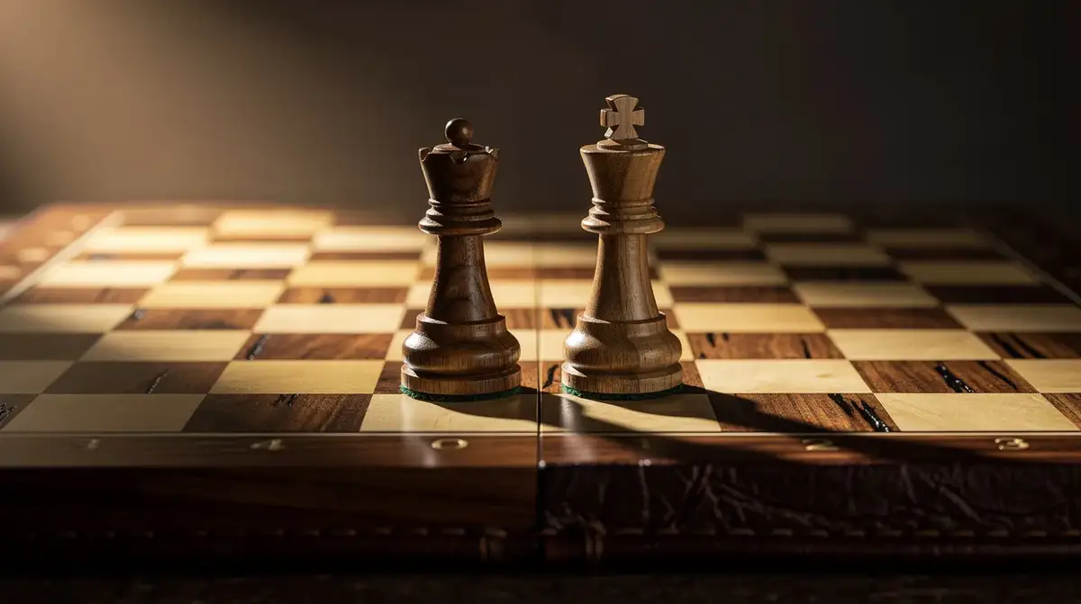 Chess diagram showing rooks dominating open files against a passive position