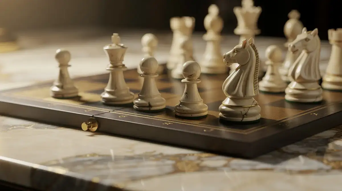 Chess board diagram illustrating common opening mistakes including knight on a3 and passive bishop placement versus active central development