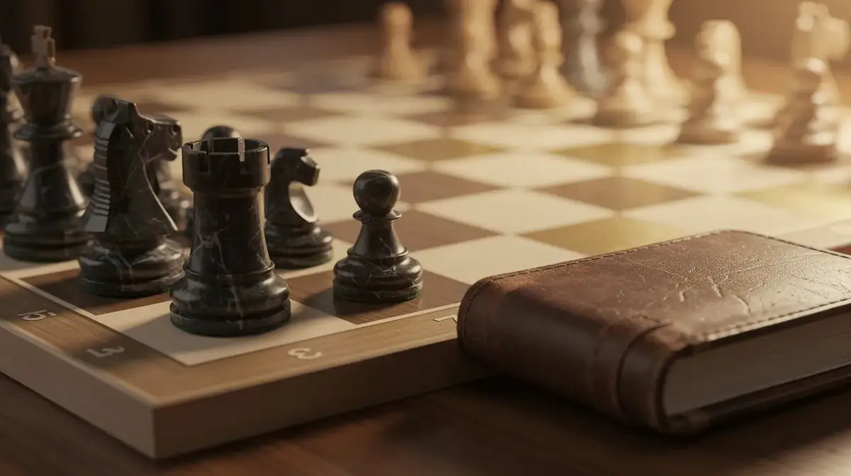 Chess position showing how to convert a space advantage by restricting opponent pieces and opening files for an attack