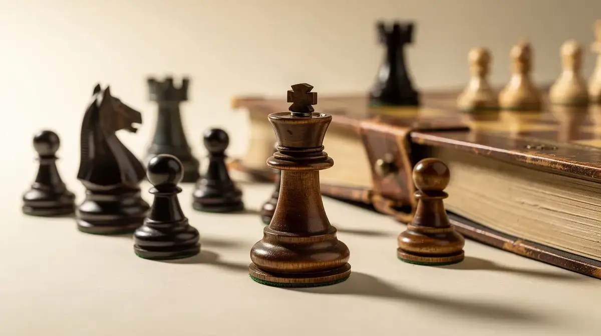 Queen, rook and pawns in a warm study of king escape squares