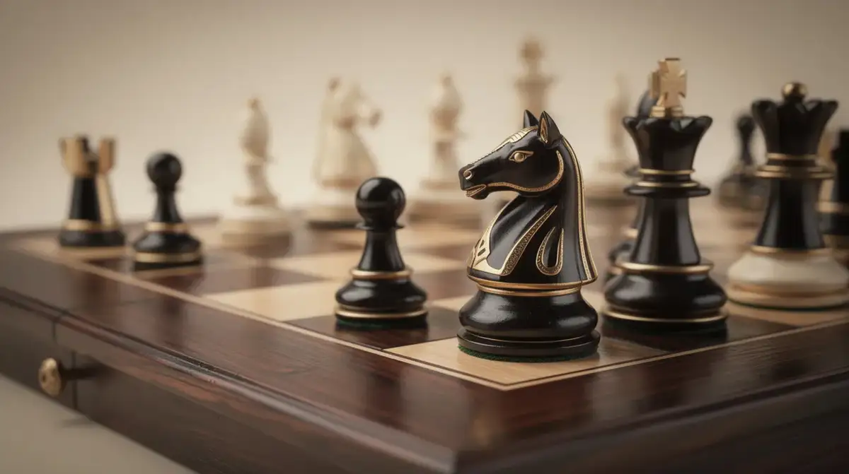Open diagonal showing active fianchetto bishop on g2 dominating the board against a passive opponent in a chess endgame