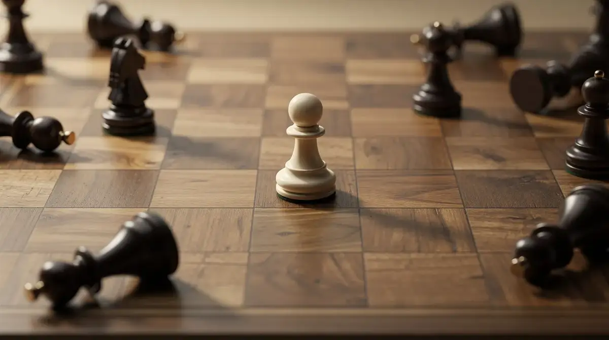 Chess diagram showing a White protected passed pawn on d5 supported by a pawn on c4 with no Black pawns on c6, d6, or e6
