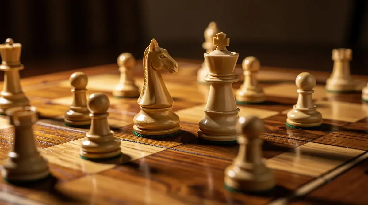 Chess board diagram showing good bishop vs bad bishop positions in a same-colored bishop endgame